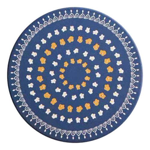 2 Mantel Individual Redondo, Posavasos Absorbente,