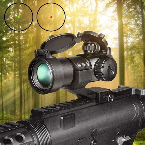 Mira Telescopica Tactica Red Dot Rojo/verde Caza Rifles Air