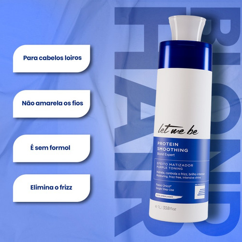 Let Me Be Progressiva Blond Expert Matizadora - 1 Litro