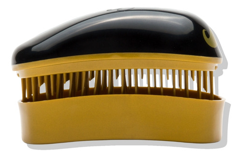 Cepillo Desenredante Mini Barber Negro Oro Dessata