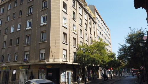 Clásico Depto., Amplio De 2d+1b, Stgo. Centro