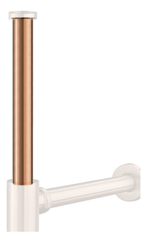 Prolongador De Sifão Metálico (line Rosé Gold Fosco)
