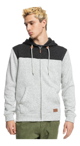 Poleron Hombre Quiksilver Keller Block Zip Eqyft04427 Sjsh