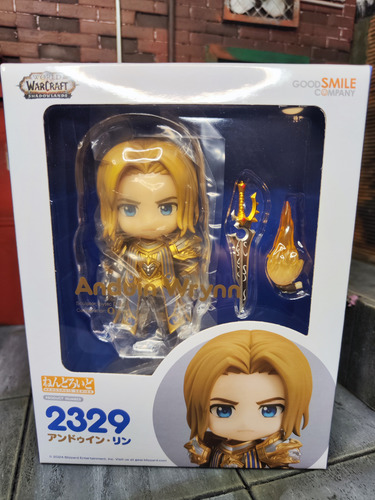 Nendoroid 2329 Anduin Wrynn World Of Warcraft Original (Usado)
