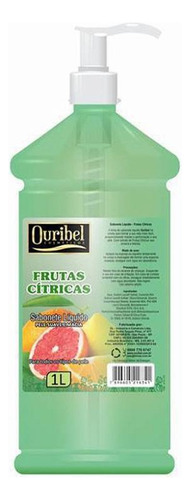 Ouribel Sabonete Liquido 1 Litro Frutas Citricas