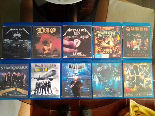 Videos Musicales En Blue Ray Como Nuevos Excelente Calidad