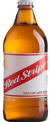 Cerveja Jamaicana Red Stripe Lager 330ml ( 6 Unidades )