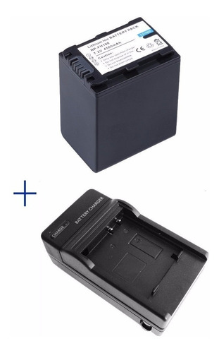 Kit Bateria Np-fv100 + Carregador P Sony Dcr-sr68 Dcr-sx20