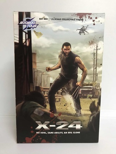 X-24 1/6 Lobo Logan X-men Hot Soosoo Toys Marvel Nuevo