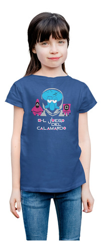 Playera Calamardo Lider Squid Game Juego Del Calamar Soldado