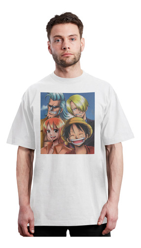 One Piece - Luffy - Nami - Mugiwaras- Polera