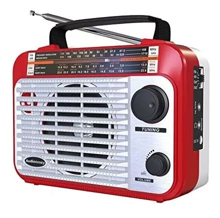 Compre Am/fm/tv/sw1-2 5 Bandas De Radio De Onda Corta Receptor