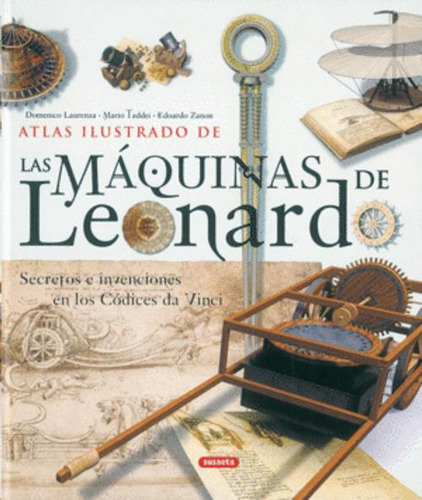 Libro Atlas Ilustrado De Las Máquinas De Leonardo