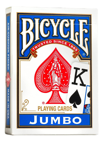 Springbok Bicycle Poker Size Jumbo Index Playing Cards (c...