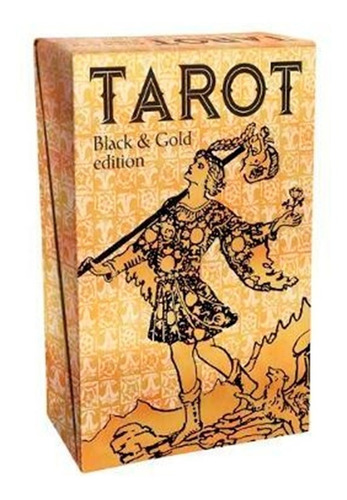 Tarot Black And Gold Edition - Libro + Cartas - Lo Scarabeo