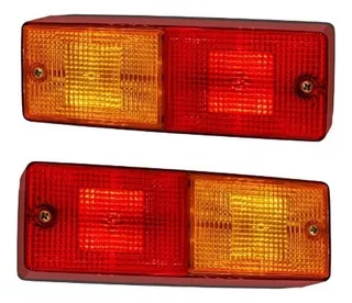 Juego Faros X2 Baiml 1530 Trasero Rojo/ambar Universal