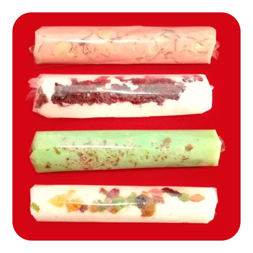 4pzs Dulce Típico Poblano - Rollo De Coco Sabores 125gr Dlt