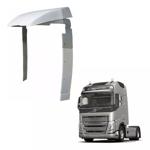 Defletor de Ar Modelo original Rebaixado para Caminhão Volvo FH