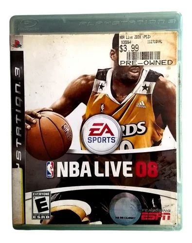 Nba live 08 store ps3