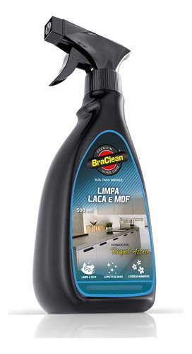 Limpa Laca E Mdf 500 Ml Braclean Linha Premium Raquel Azara
