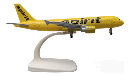 Avión A Escala 1:350 Spirit A-320, De 19cms Largo, Metalico.