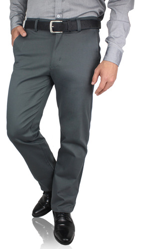 Pantalon Para Caballero Formal De Corte Regular De Algodón