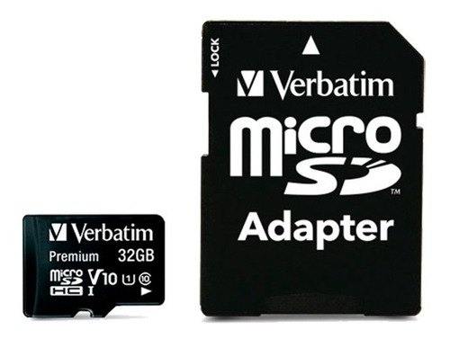 Memoria Micro Sd Hc 32 Gb Verbatim Clase 10*