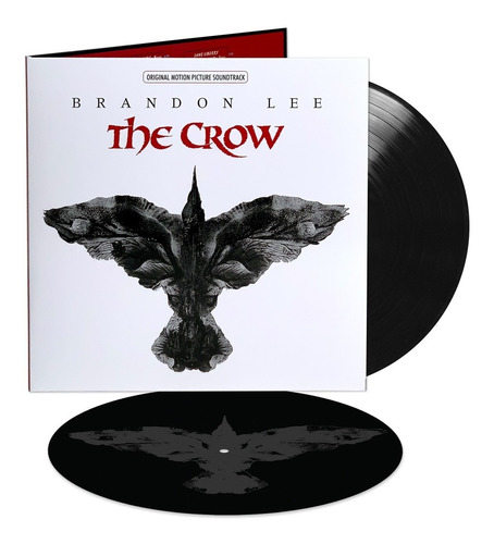 Soundtrack The Crow Vinilo Doble 2 Lp Nuevo Importado