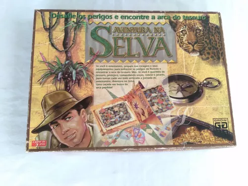 Jogo de Tabuleiro - Explorando a Selva - Selva Criativa