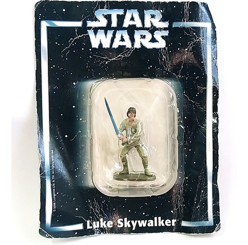 Miniatura  Luke Skywalker Star Wars Planeta Agostini Chumbo