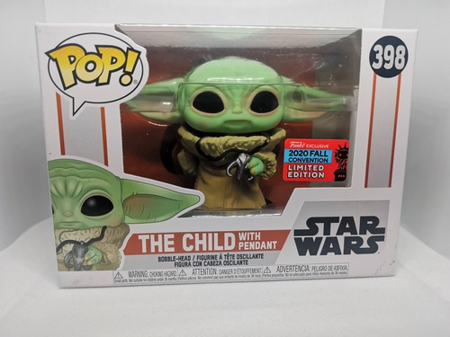 Funko Pop Child Pendant #398 Exclusivo Nycc 2020 Grogu