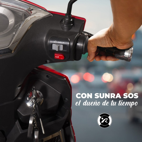 Imagen 3 de 11 de Moto Electrica- Scooter Sunra Litio 72v Hawk 3000w