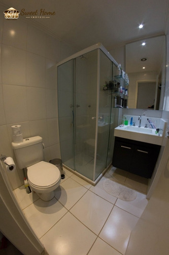 Imagem 15 de 15 de Apartamento Em Alphaville 3 Dorms E 2 Vagas E Varanda Gourmet. - Sh1533