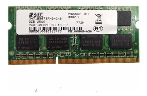 Memoria Ddr3 Smart 2gb 2rx8 Pc3 10600s 1333mhz (Usado)