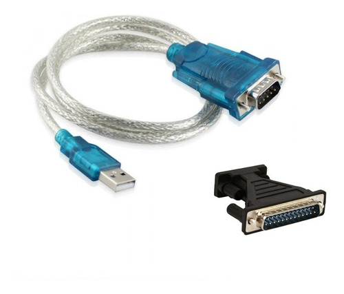  Cable Usb A Db9 O Db25 Macho