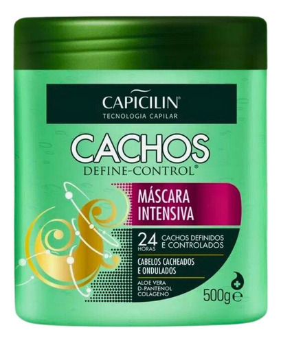 Máscara Intensiva Capicilin Cachos Define Control 500g