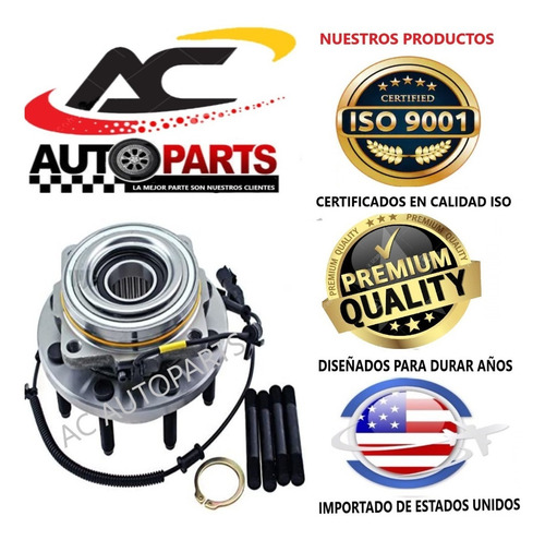 Cubo O Mozo Delantero F250 F350 F450 Super Duty Calidad