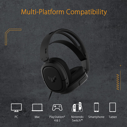 Auriculares Inalámbricos Asus Tuf Gaming H1 | Sonido Envolve