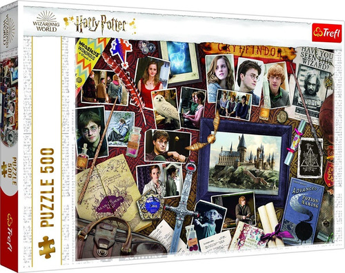 Rompecabezas Puzzle Trefl Harry Potter 500 Piezas Original