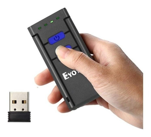 Lector de código de barras Eyoyo EY-2877 1D USB 1D negro