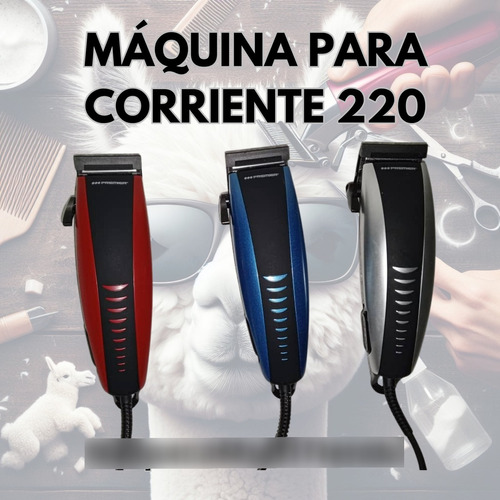 Maquina De Afeitar Corriente 220