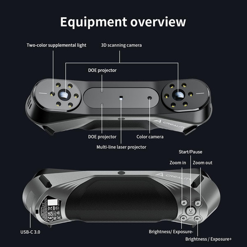 Scanner A Laser Creality Cr Scan Raptor Line