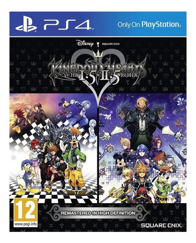 Jogo Kingdom Hearts Hd 1.5 + 2.5 Remix Midia Fisica Ps4