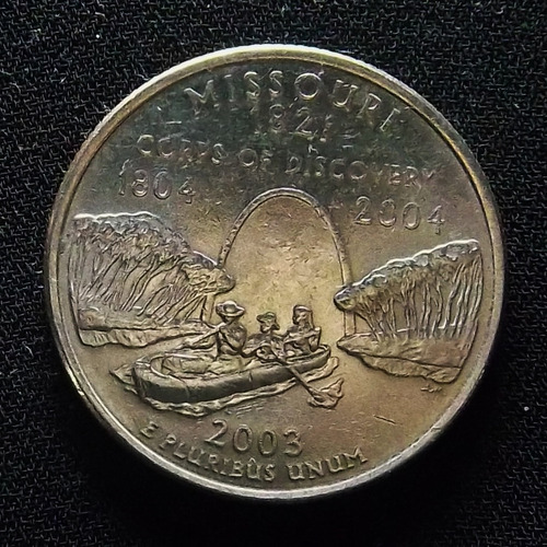 Estados Unidos 25 Cents 2003 D Exc Km 346 Missouri