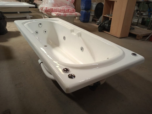 Imagen 5 de 6 de Hidromasaje Jacuzzi 180x80 Premium Acrílico 8 Jets La Plata