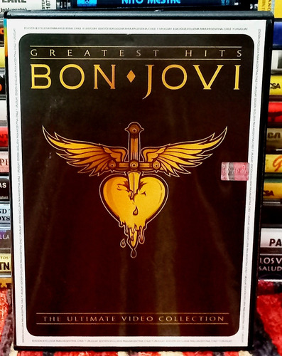 Bon Jovi Dvd The Video Collection Impecable Igual A Nuev 