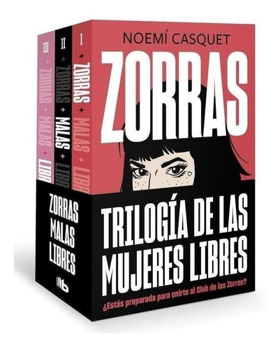 Libro: Pack Trilogía Zorras (contiene Los Títulos: Zorras | 