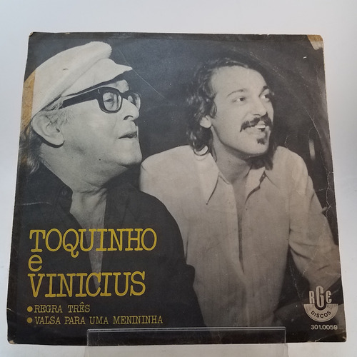 Toquinho E Vinicius - Regra Tres - Vinilo Simple - Mb