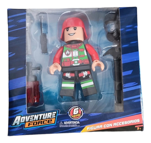  Figura Adventure Force Con Accesorios 