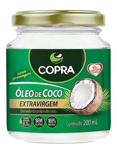 Óleo De Coco Extra Virgem - Copra 200ml